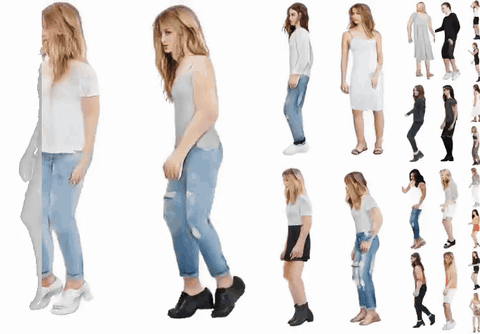 AvatarGen: A 3D Generative Model for Animatable Human Avatars